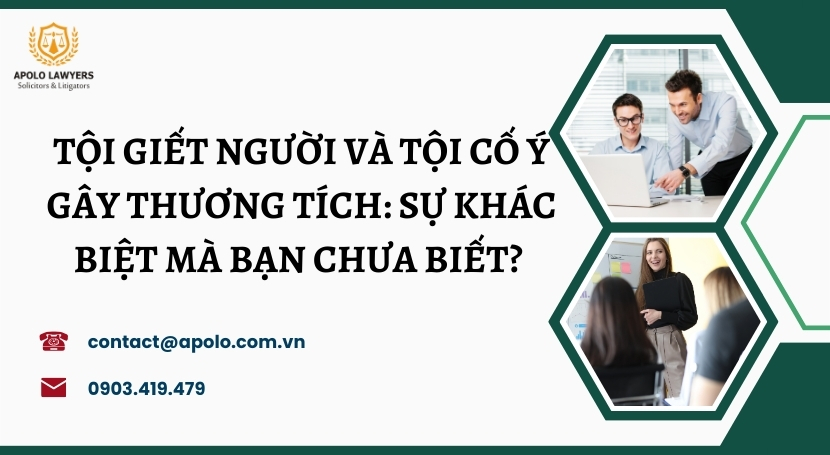 Tội giết người và tội cố ý gây thương tích: Sự khác biệt mà bạn chưa biết? 